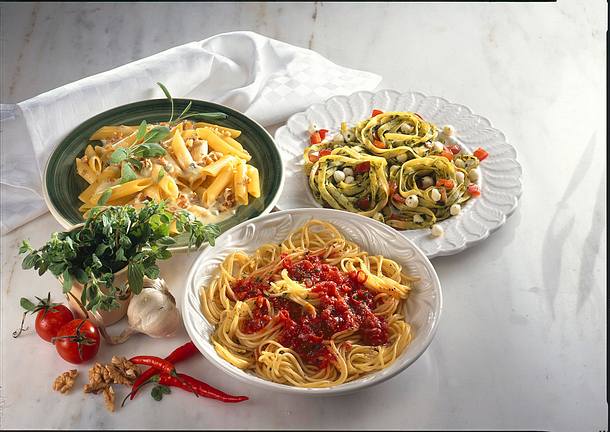 Penne mit Gorgonzolasahne Rezept Penne mit Gorgonzolasahne Rezept
