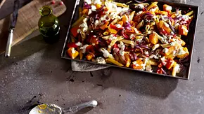 Penne mit Kürbis aus dem Ofen Rezept - Foto: LECKER @ Bauer Media Group Penne mit Kürbis aus dem Ofen Rezept - Foto: LECKER @ Bauer Media Group