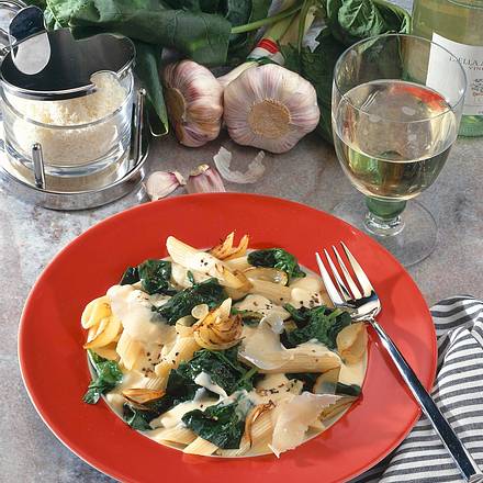 Penne à Prosecco Rezept Penne à Prosecco Rezept