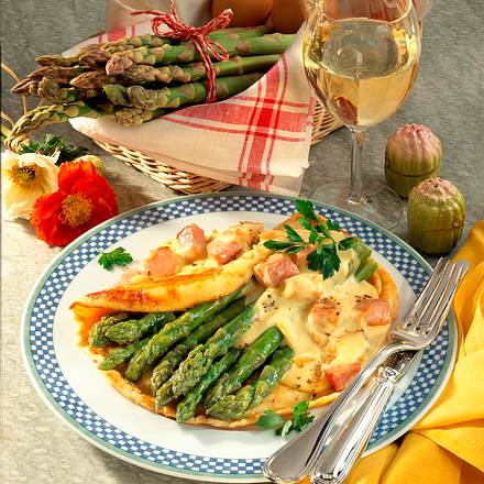 Pfannkuchen mit Spargel Rezept Pfannkuchen mit Spargel Rezept