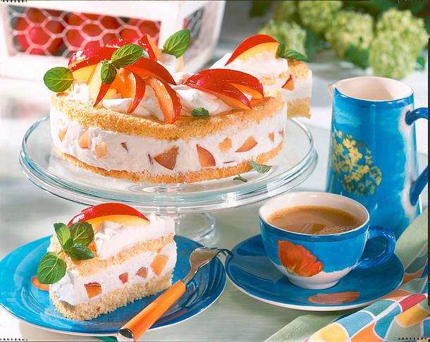 Pfaumen-Dickmilch-Torte (Diabetiker) Rezept