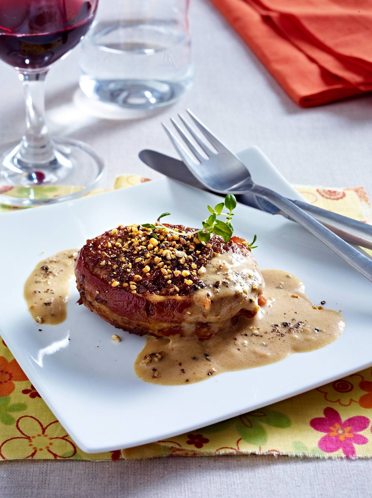 Pfeffer-Hacksteak Rezept