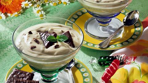 Pfefferminztee-Dessert Rezept - Foto: House of Food / Bauer Food Experts KG