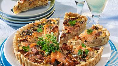 Pfifferlings-Quiche Rezept - Foto: LECKER @ Bauer Media Group