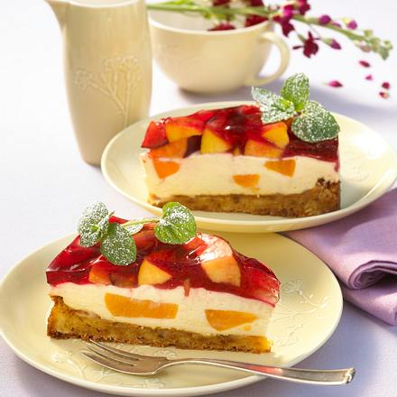 Pfirsich-Eistee-Kuchen Rezept Pfirsich-Eistee-Kuchen Rezept