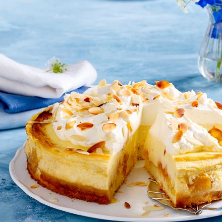 Pfirsich-Käsekuchen Rezept Pfirsich-Käsekuchen Rezept