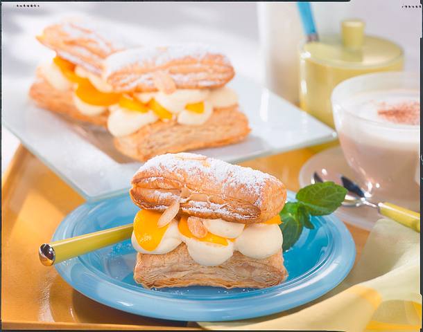 Pfirsich-Kopenhagener Rezept