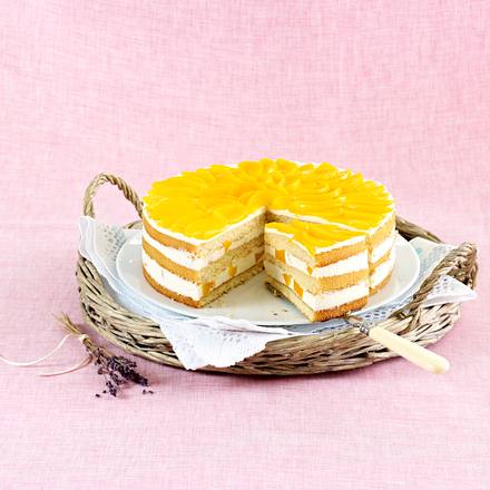 Pfirsich-Lavendel-Torte Rezept Pfirsich-Lavendel-Torte Rezept