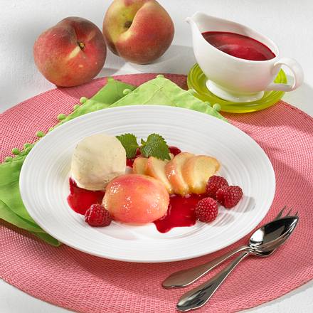Pfirsich-Melba Rezept Pfirsich-Melba Rezept