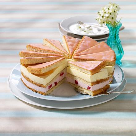 Pfirsich-Melba-Torte Rezept Pfirsich-Melba-Torte Rezept