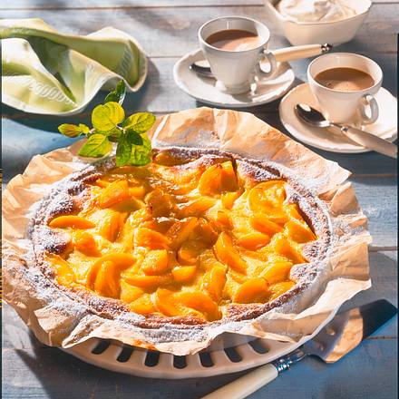 Pfirsich-Quiche Rezept Pfirsich-Quiche Rezept