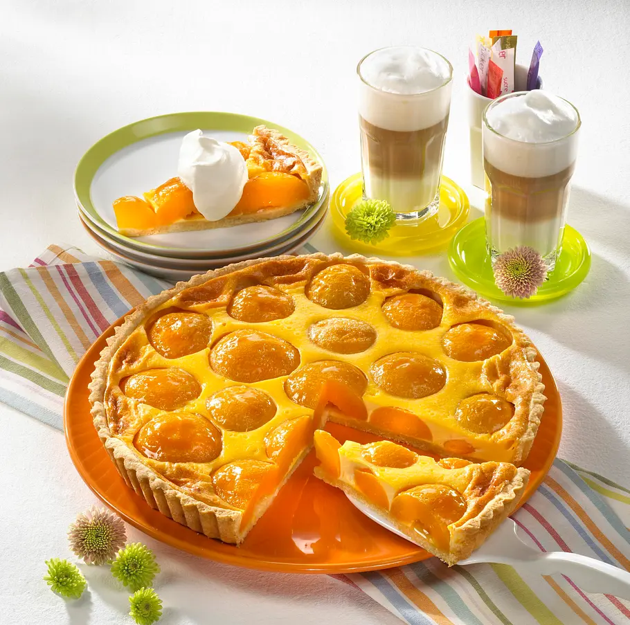 Pfirsich-Schmand-Kuchen Rezept
