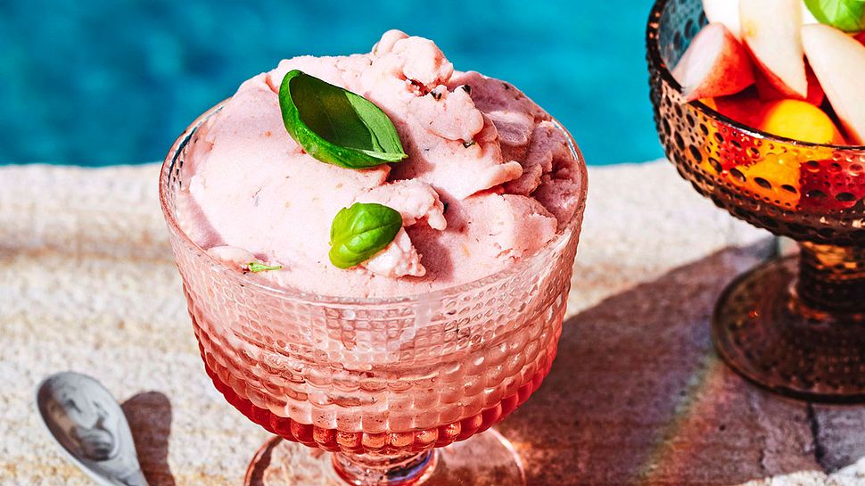 Eis selber machen: Pfirsich-Sorbet Let the sunshine in - Foto: Are Media Syndication 