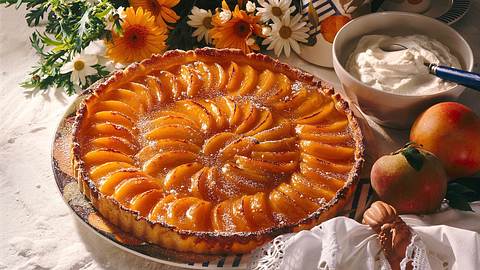 Pfirsich-Tarte Rezept - Foto: Neckermann