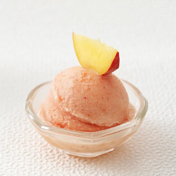 Pfirsichsorbet Rezept Pfirsichsorbet Rezept