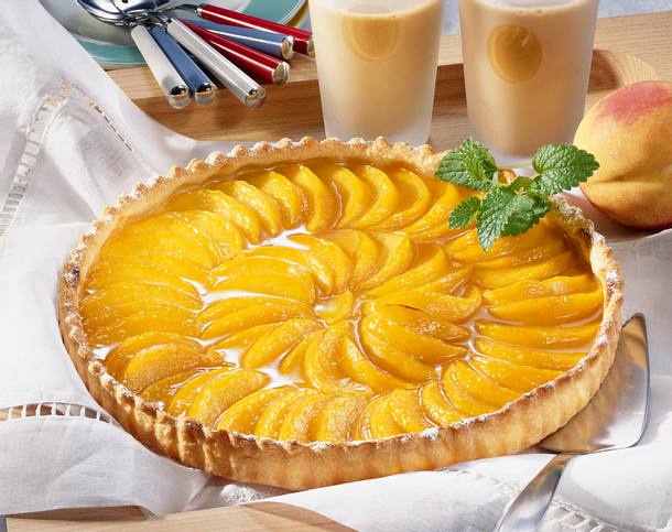 Pfirsichtarte Rezept Pfirsichtarte Rezept