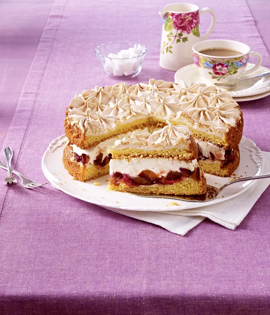 Pflaumen-Baiser-Torte Rezept