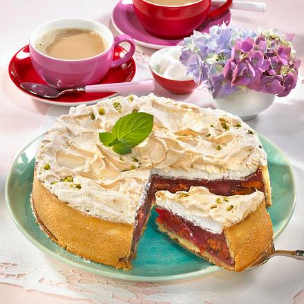 Pflaumen-Baiser-Torte Rezept