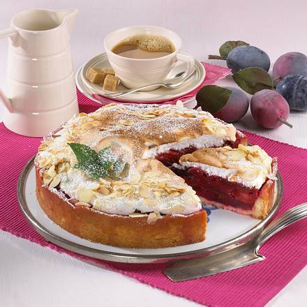 Pflaumen-Baiser-Torte Rezept