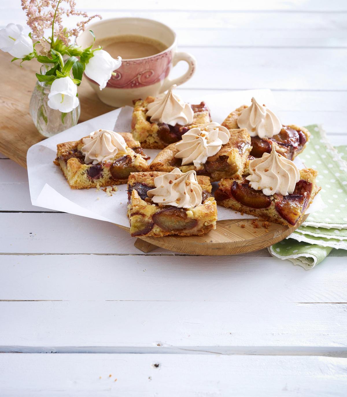 Pflaumen-Baiserkuchen Rezept