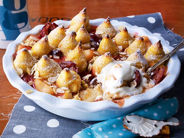 Apfel-Brombeer-Crumble Rezept Apfel-Brombeer-Crumble Rezept