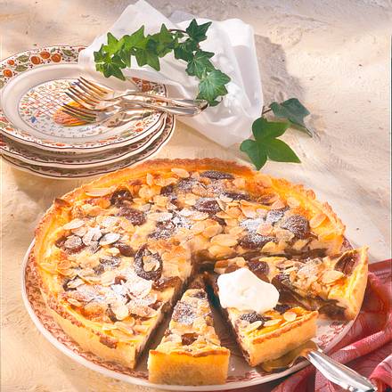 Pflaumen-Käse-Tarte Rezept Pflaumen-Käse-Tarte Rezept