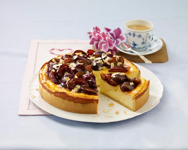 Pflaumen-Käsekuchen Rezept Pflaumen-Käsekuchen Rezept