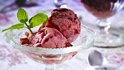 Pflaumen-Portwein-Eis Rezept - Foto: House of Food / Bauer Food Experts KG