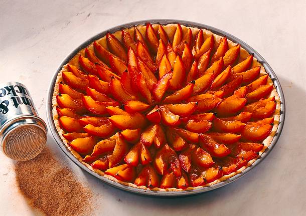 Pflaumen-Tarte mit Zimt Rezept Pflaumen-Tarte mit Zimt Rezept
