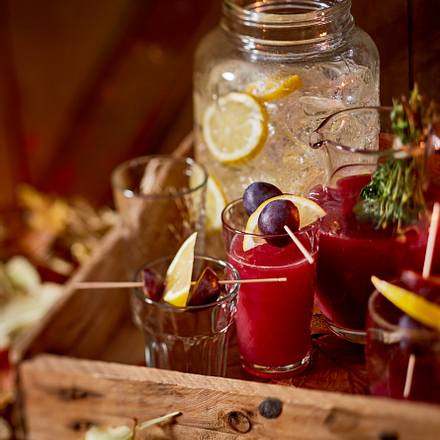 Pflaumen-Thymian-Limonade Rezept