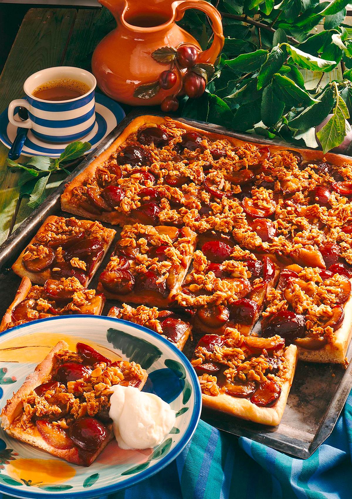 Pflaumenkuchen vom Blech Rezept