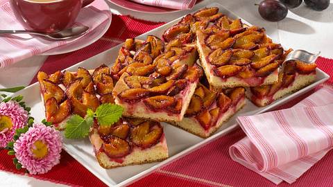 Pflaumenkuchen vom Blech (Diabetiker) Rezept - Foto: Maass