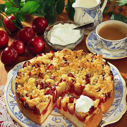 Pflaumenstreuselkuchen Rezept Pflaumenstreuselkuchen Rezept