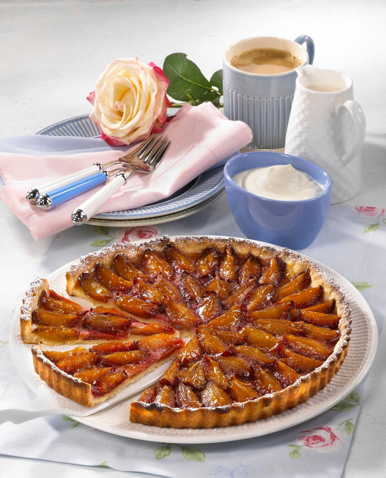 Pflaumentarte Rezept | LECKER