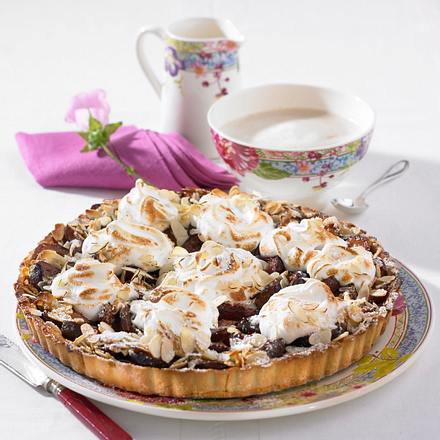 Pflaumentarte mit Baiser Rezept Pflaumentarte mit Baiser Rezept
