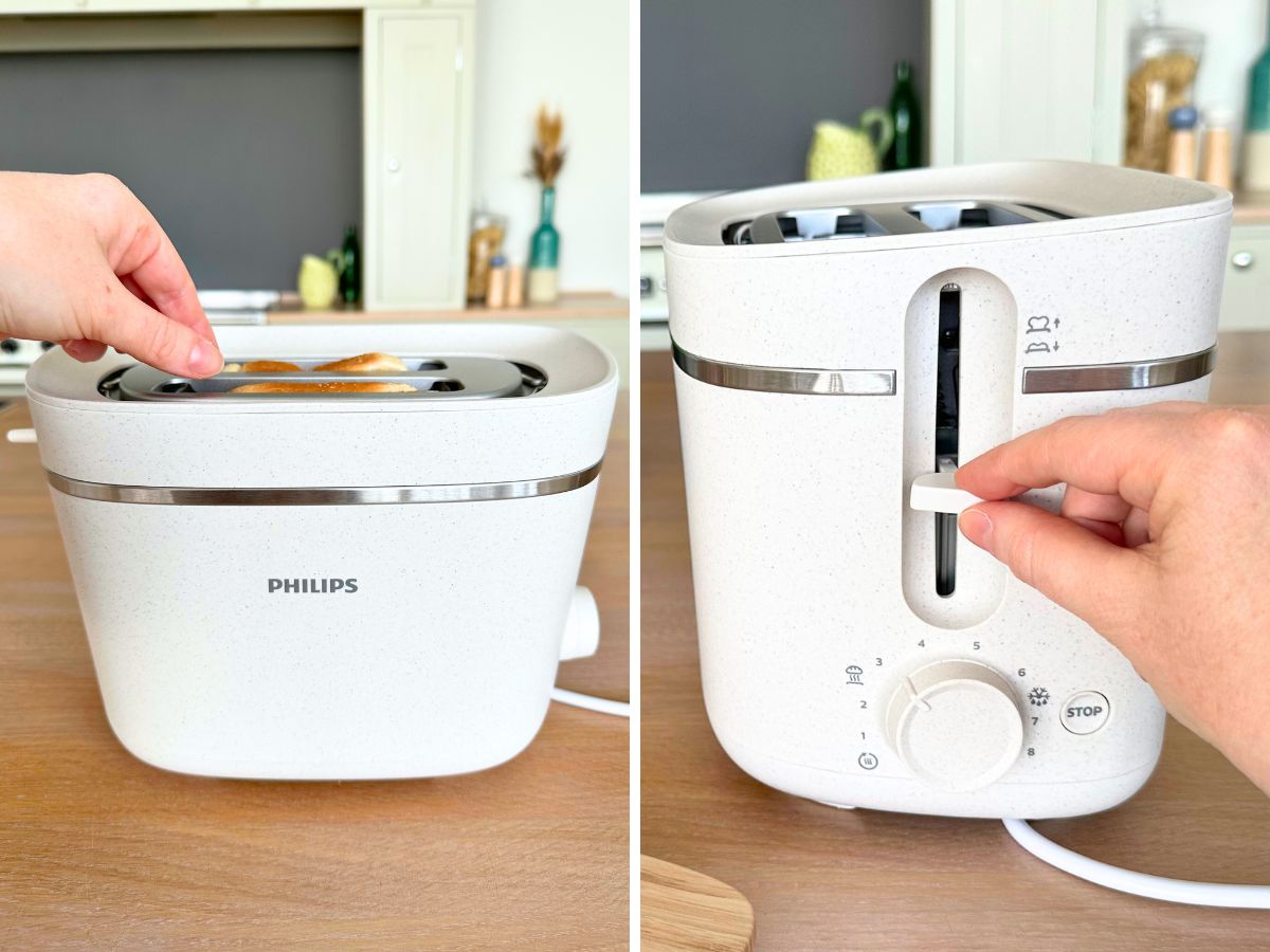 Bedienung vom Philips Eco Conscious Toaster