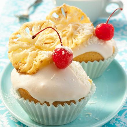 Piña-Colada-Muffins Rezept Piña-Colada-Muffins Rezept
