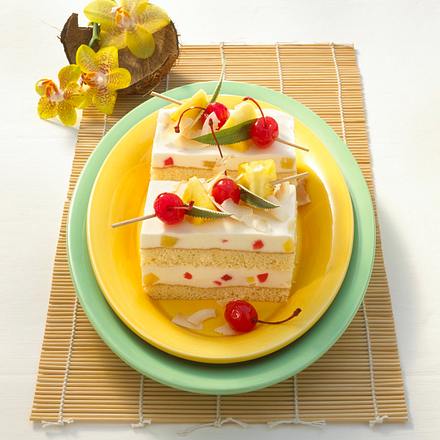 Piña-Colada-Schnitten Rezept Piña-Colada-Schnitten Rezept