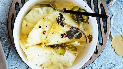 Pikante Ananas-Pickles Rezept - Foto: House of Food / Bauer Food Experts KG