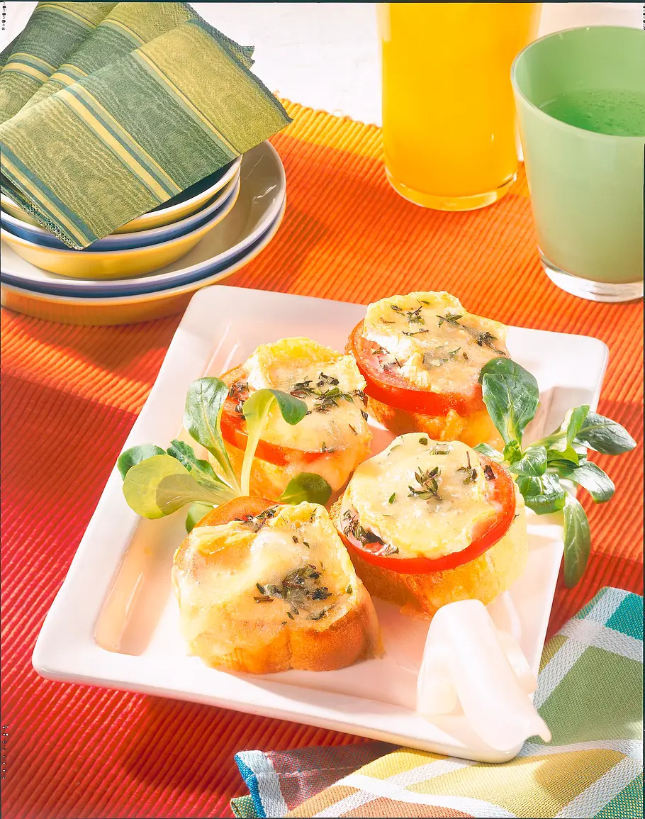 Pikante Käse-Häppchen Rezept Pikante Käse-Häppchen Rezept