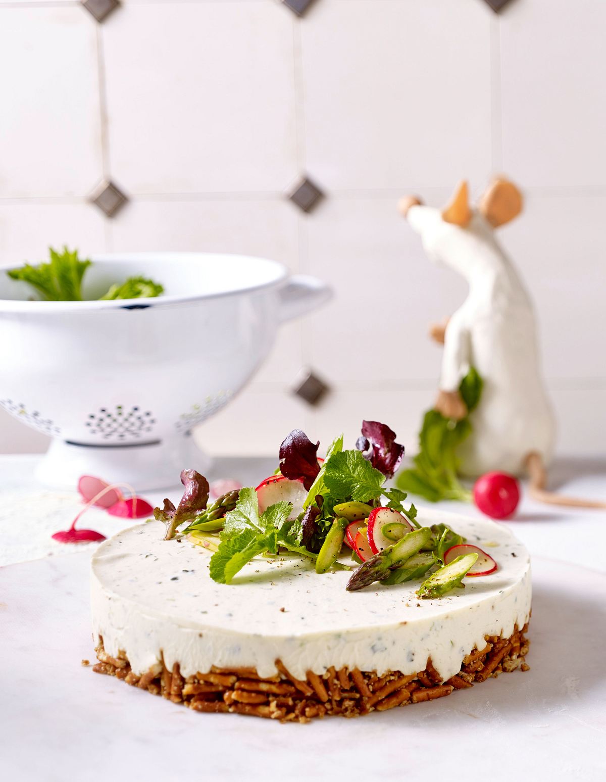 Pikante Quark-Torte Rezept