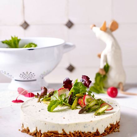Pikante Quark-Torte Rezept