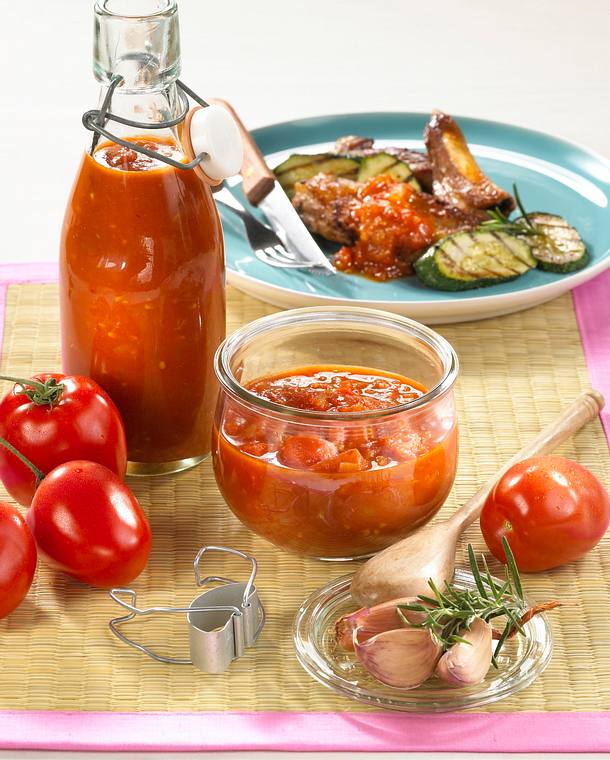 Pikante Tomaten-Grill-Soße Rezept | LECKER