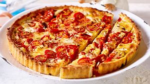 Tomaten-Quiche mit Hüttenkäse - Foto: House of Food / Bauer Food Experts KG