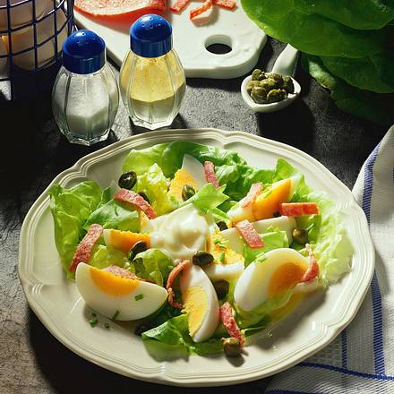 Pikanter Eiersalat Rezept Pikanter Eiersalat Rezept
