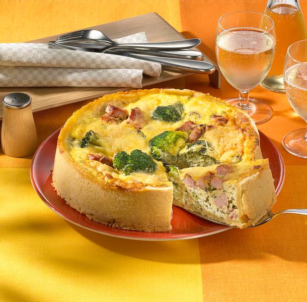 Pikanter Quarkkuchen Rezept Pikanter Quarkkuchen Rezept