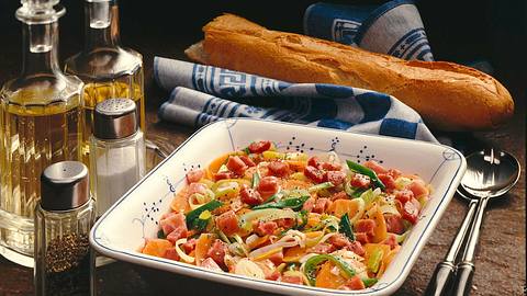 Pikanter Schinkensalat Rezept - Foto: Horn