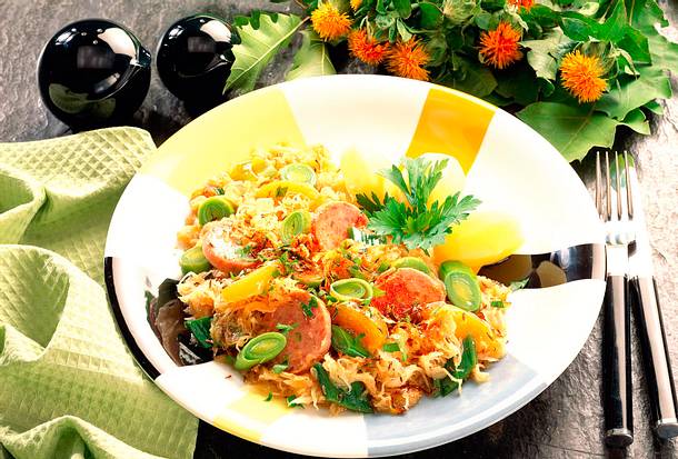 Pikantes Sauerkraut Rezept Pikantes Sauerkraut Rezept