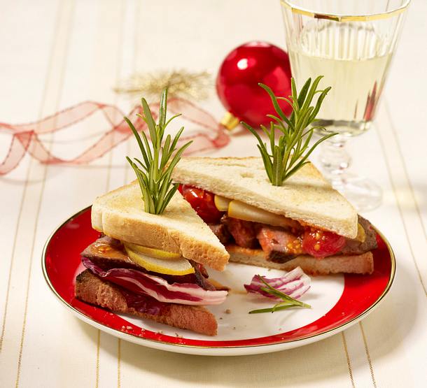 Pikantes Steak-Sandwich Rezept