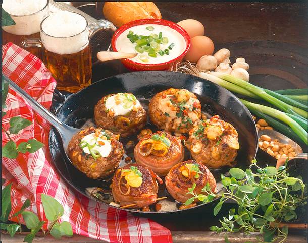 Pilz-Mett-Frikadellen Rezept Pilz-Mett-Frikadellen Rezept